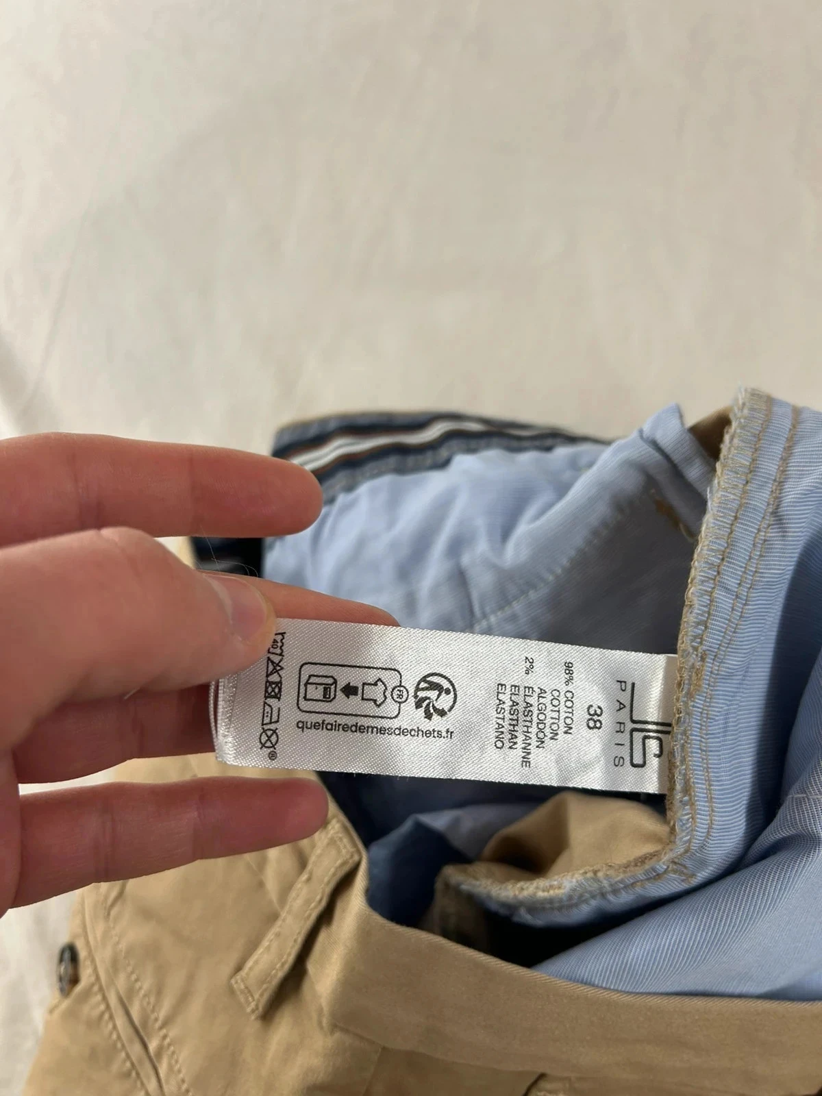 Chino vintage bege Jean-Louis Scherrer – photo 13